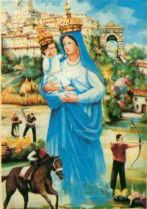 Madonna delle Grazie patrona di Artena 
e protettrice dei giochi